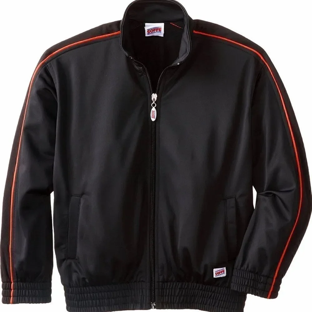 Boys athletic warmup jacket